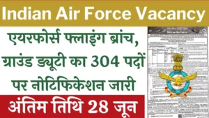 Indian Air Force Vacancy